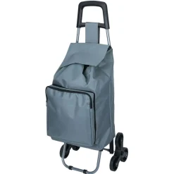 Gifi Chariot de course avec poche fraîcheur et 6 roues - 35xH.95cm