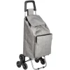 Outlet Gifi Chariot de course isotherme à roulette gris