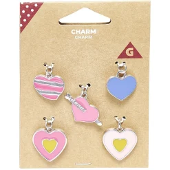 Gifi Charm coeur x5