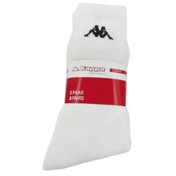 Outlet Gifi Chaussette de sport Kappa blanc x3