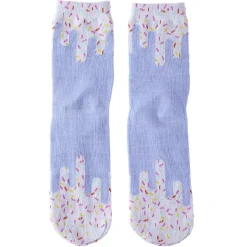 Best Gifi Chaussette fantaisie bleu
