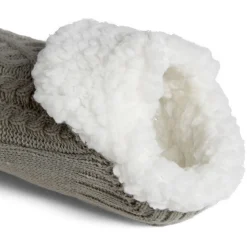 Clearance Gifi Chaussettes anti-dérapantes grises - Taille unique