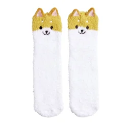 Best Gifi Chaussettes corgi mixte blanc et orange - Taille unique