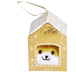 Best Gifi Chaussettes corgi mixte blanc et orange - Taille unique