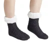 Clearance Gifi Chaussettes d'intérieur doublées peluche rose TU