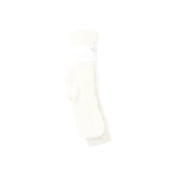Online Gifi Chaussettes hautes style tricot femme grises ou blanches