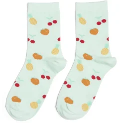 Sale Gifi Chaussettes originales motif pêche/ananas/cerise - T36/40