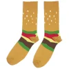 Gifi Chaussettes originales motif pois jaune/multicolore - T41/45
