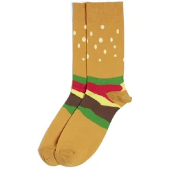 Gifi Chaussettes originales motif pois jaune/multicolore - T41/45