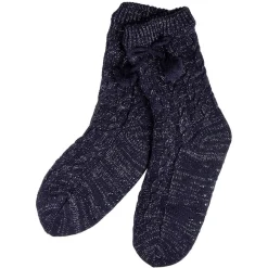 Clearance Gifi Chaussettes pompons noirs