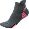 Best Gifi Chaussettes sport Femme lot de 3 gris/ rose