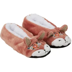 Gifi Chaussons ballerines enfant renard marron