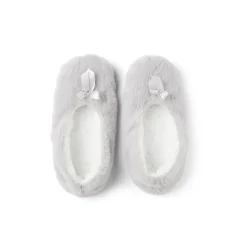 Hot Gifi Chaussons ballerines femme gris T40/41