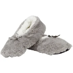 Hot Gifi Chaussons ballerines femme gris T36-41