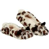 Discount Gifi Chaussons ballerines femme imprimé léopard T36-41