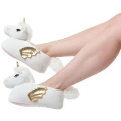 Hot Gifi Chaussons ballerines Femme licorne - T36 à 41
