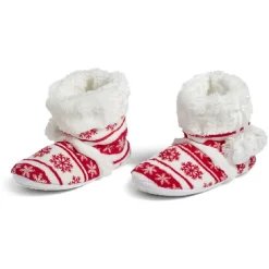 Online Gifi Chaussons bottes de Noël rouge et blanc 40/41