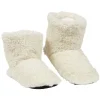 Best Gifi Chaussons bottes Femme uni blanc T36/41