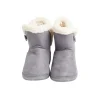 Hot Gifi Chaussons bottes fourrées femme grises - pointure 36 à 41
