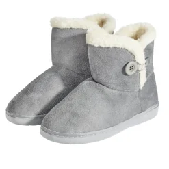 Hot Gifi Chaussons bottes fourrées femme grises - pointure 36 à 41
