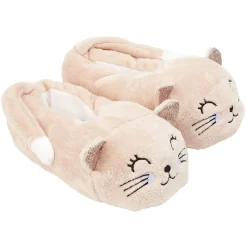 Discount Gifi Chaussons chat femme