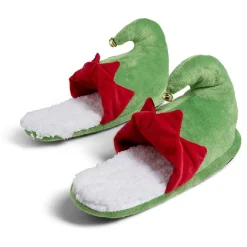 Discount Gifi Chaussons de Noël lutin vert 41/45