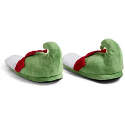 Discount Gifi Chaussons de Noël lutin vert 41/45