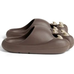 Sale Gifi Chaussons griffe caoutchouc beige 44/45