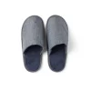 Best Gifi Chaussons mule pour homme T44/45 Bleu