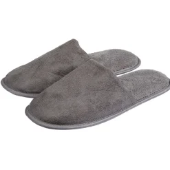 Outlet Gifi Chaussons mules gris foncé homme