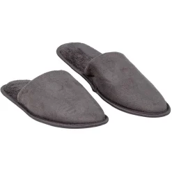 Discount Gifi Chaussons mules Homme gris T40-45