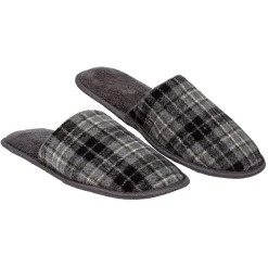 Discount Gifi Chaussons mules Homme gris T40-45