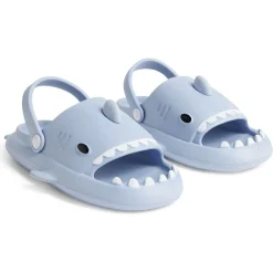 Discount Gifi Chaussons requin enfant caoutchouc bleu 34/35
