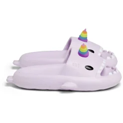 Best Gifi Chaussons requin licorne caoutchouc violet 36/37