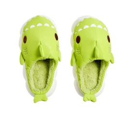 Hot Gifi Chaussons requin mixtes verts - pointure 36 à 45