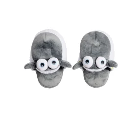 Discount Gifi Chaussons tête de mouton polyester gris - pointure 32 à 45