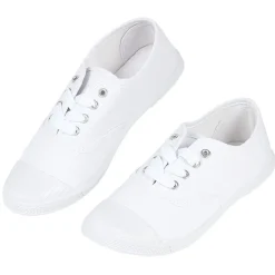 Gifi Chaussures en toile de coton blanc t 38
