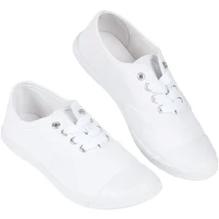 Outlet Gifi Chaussures en toile de coton blanc t 37