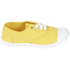 Clearance Gifi Chaussures en toile de coton jaune t 40
