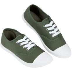 Hot Gifi Chaussures en toile de coton kaki t 40