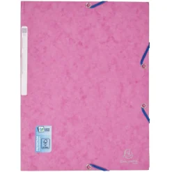 Chemise cartonnée à élastique 3 rabats*Gifi Sale