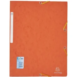 Chemise cartonnée à élastique 3 rabats*Gifi Sale