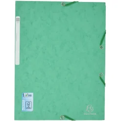 Chemise cartonnée à élastique 3 rabats*Gifi Sale