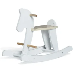 Gifi Eveil<Cheval à bascule blanc en bois