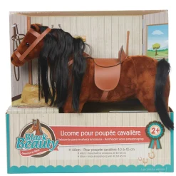 Gifi Jeux D'Imagination Et D'Imitation<Cheval licorne pour poupée cavalière marron