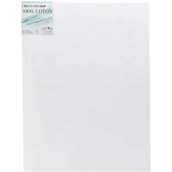 Gifi Châssis entoilé blanc, coton