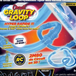 Gifi Jeux De Société Et Éducatifs<Circuit tubulaire avec voiture LED Gravity Loop