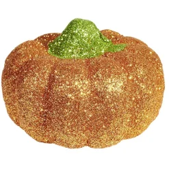 Citrouille pailletée orange et vert Halloween x4*Gifi Best