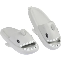 Gifi Claquette plastique requin gris T36 à 45