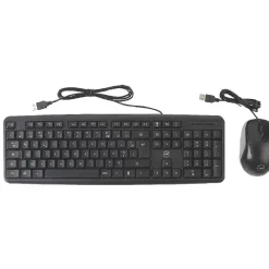 Clavier et souris filaire USB noir*Gifi New